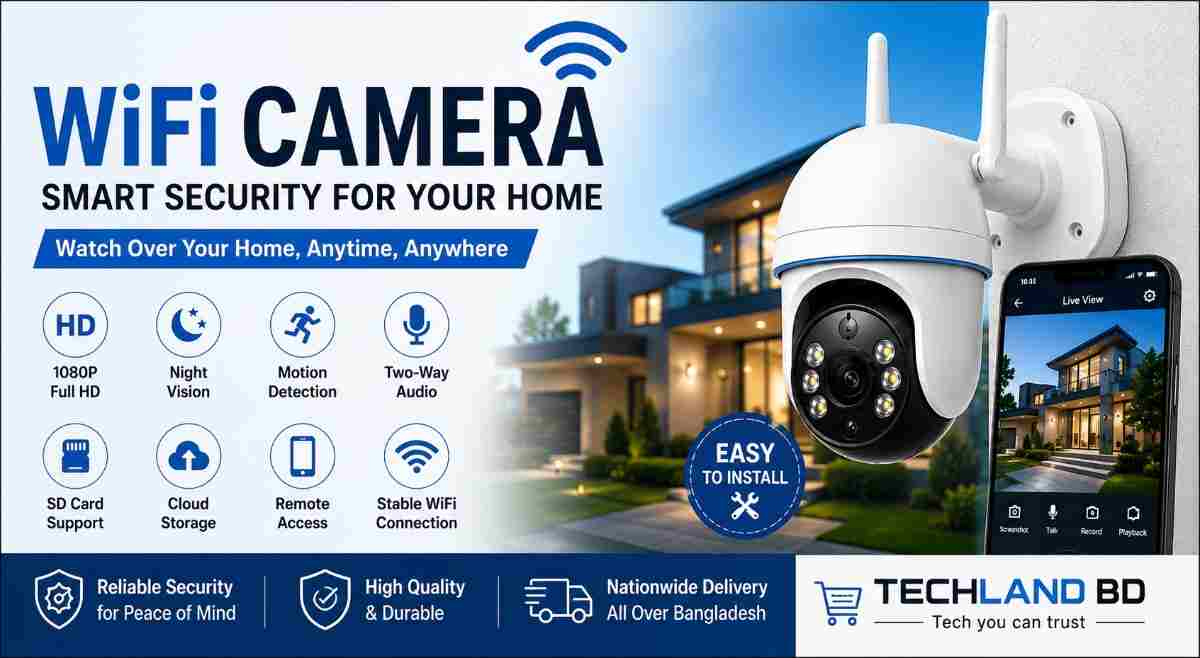 WiFi Camera vs Traditional CCTV: Which Is Better for Home Security?