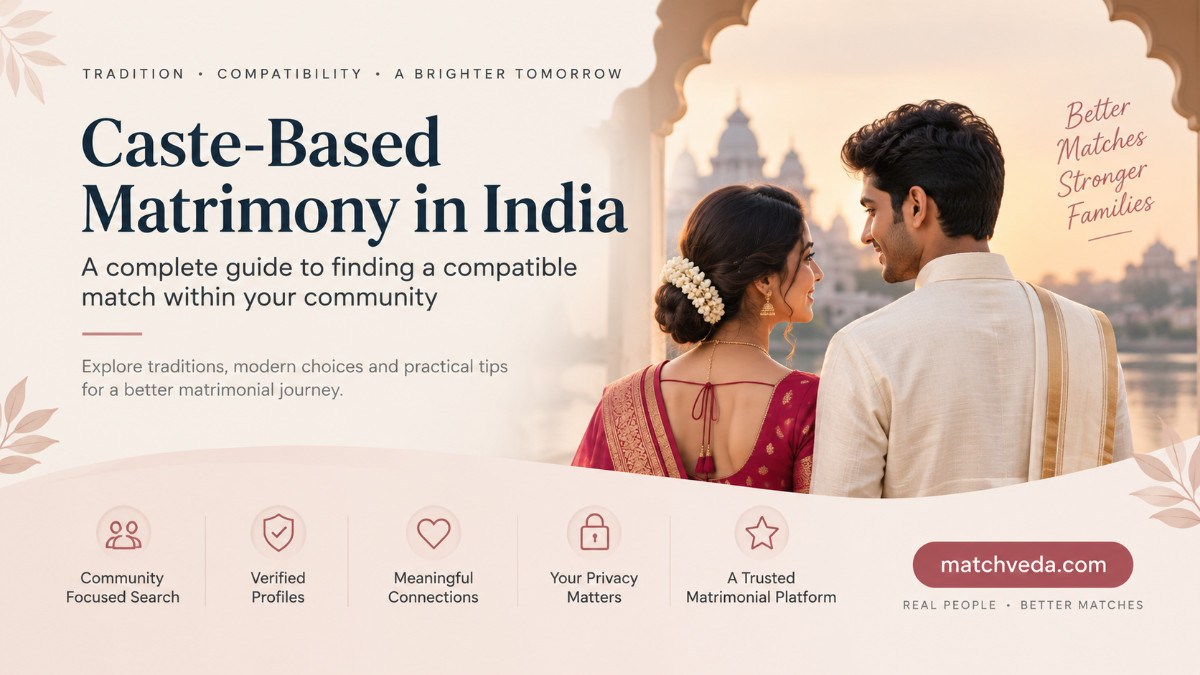 Caste-Based Matrimony in India: Finding the Right Match Within Your Community