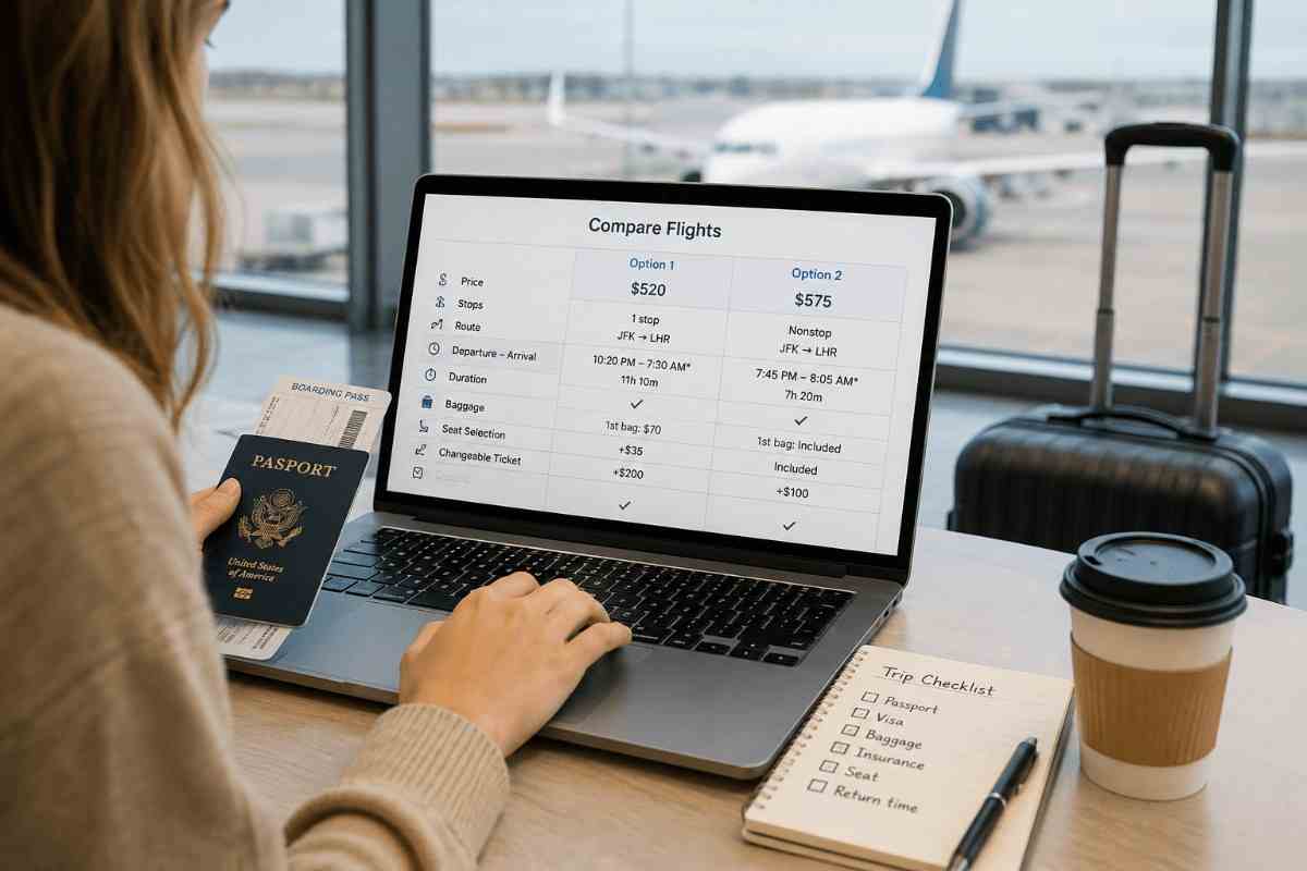 How to Compare International Flights Before Booking: A Practical Decision Framework