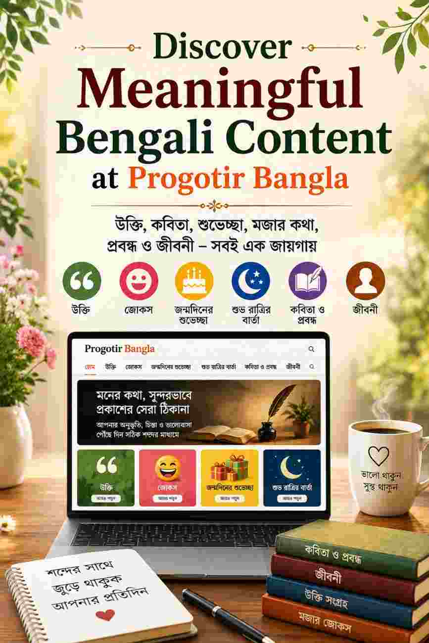 Discover Meaningful Bengali Content at Progotir Bangla
