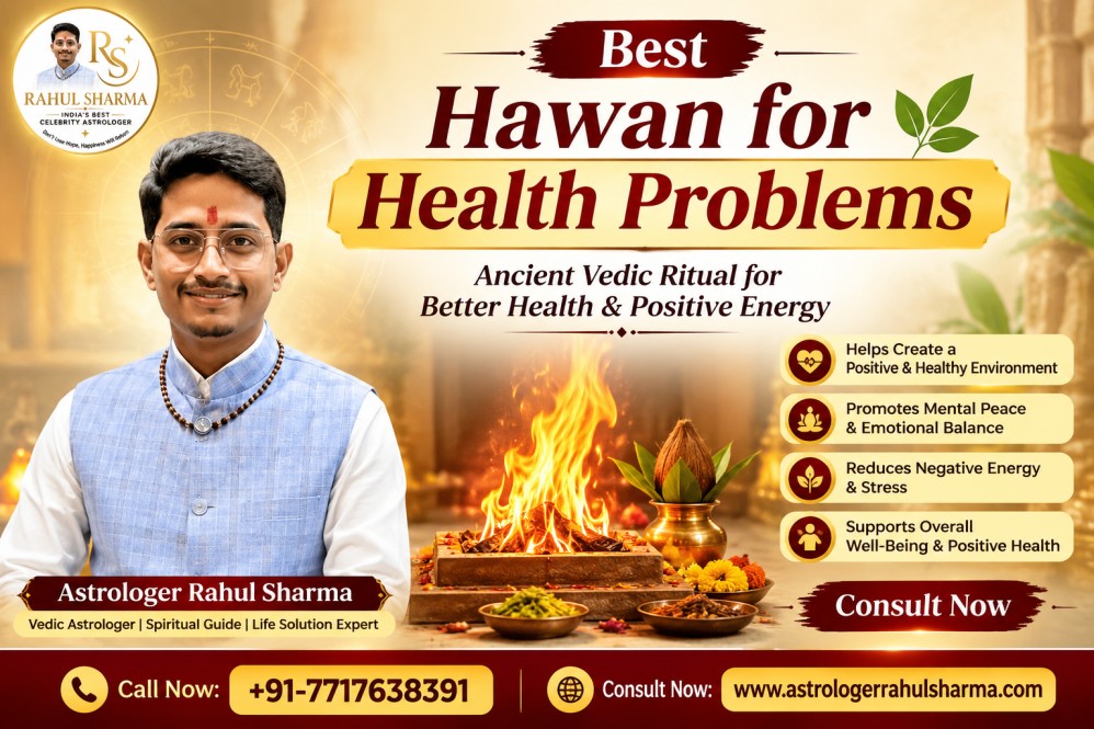 Health Problems Keep Coming Back? Ask Astrologer Rahul Sharma About Hawan for Health Problems