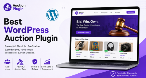 Can the Best WordPress Auction Plugins Make Selling More Exciting?