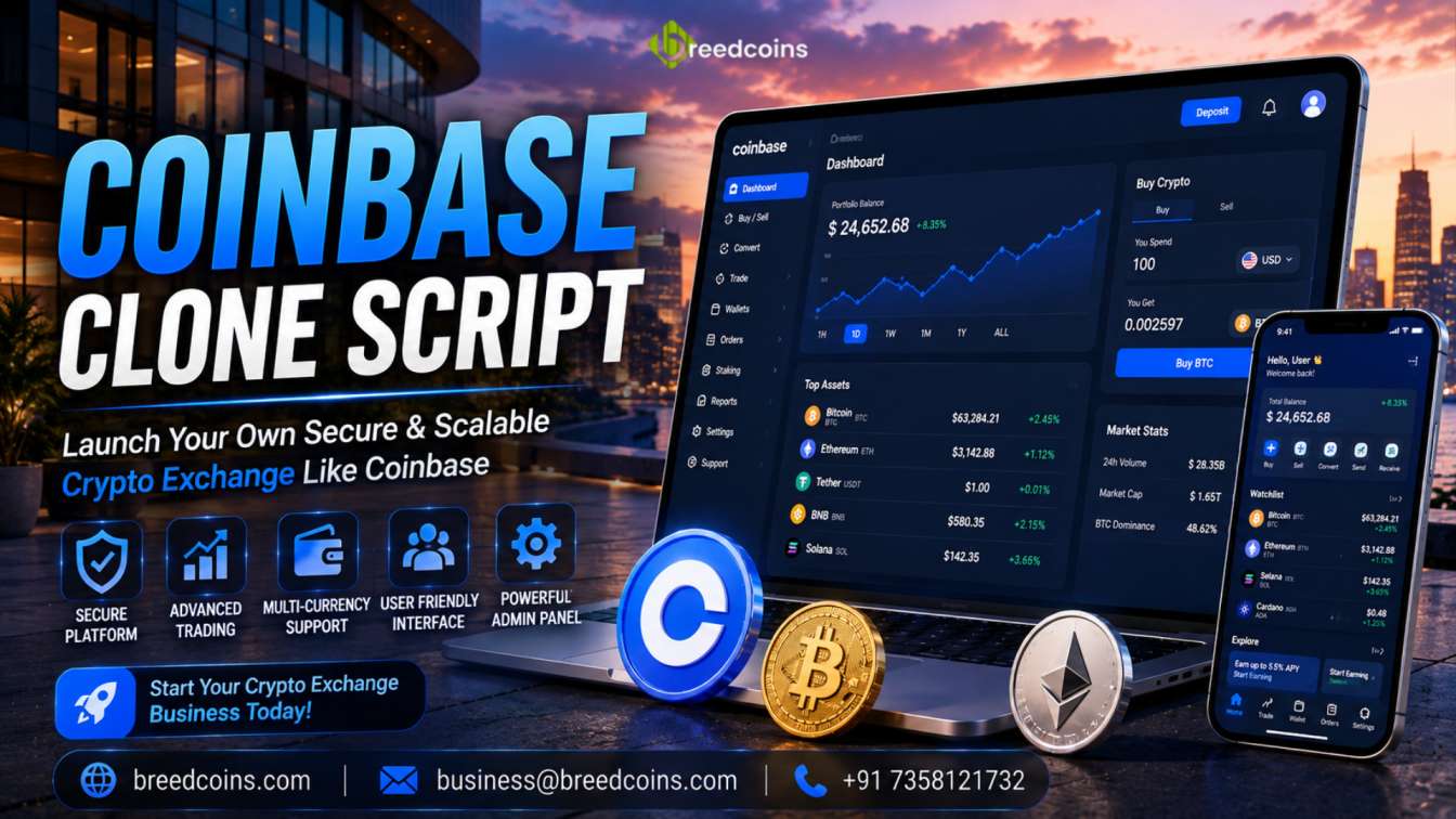 The Business Potential of Launching a Crypto Exchange with a Coinbase Clone Script