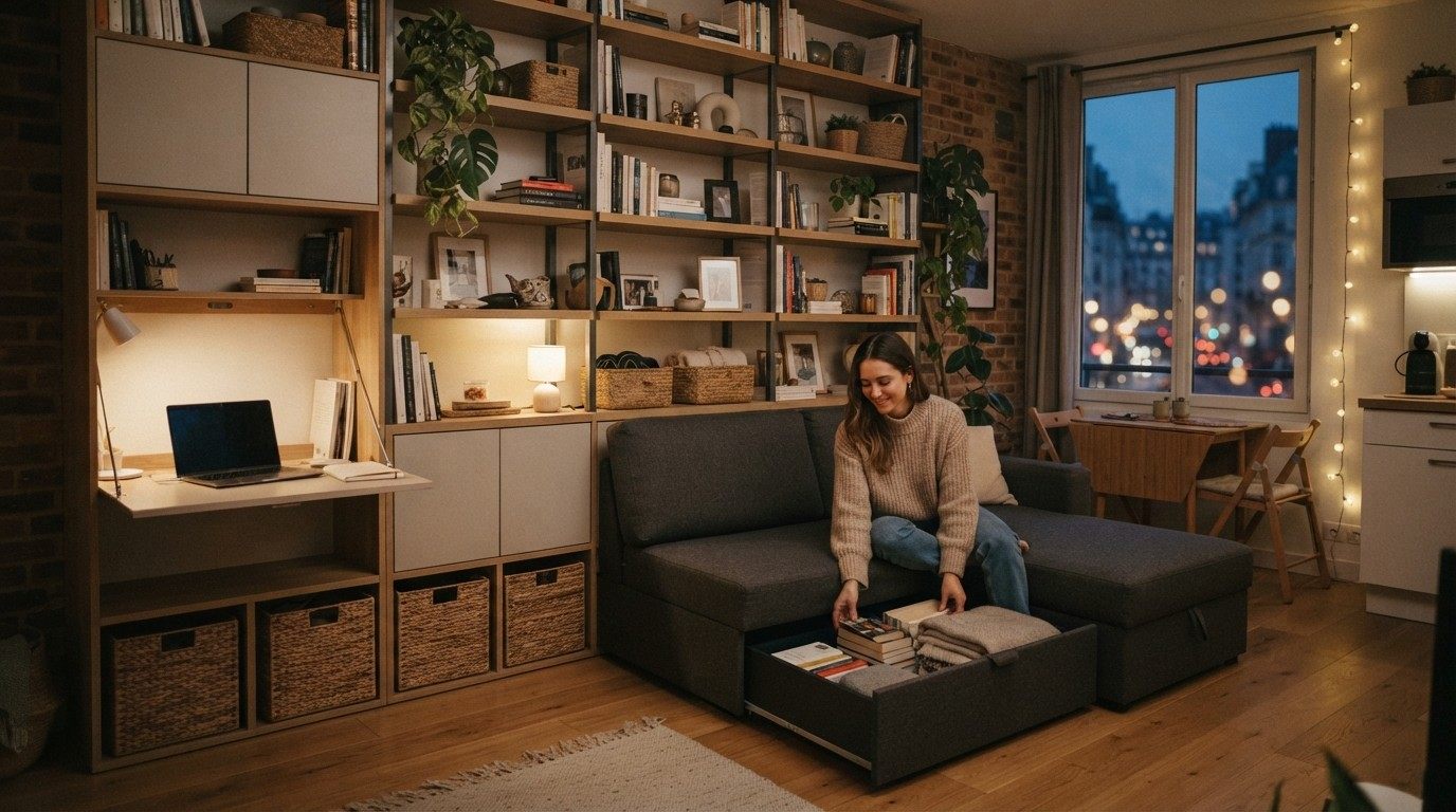 How to Choose the Right Storage Furniture for Small Apartments: A Step-by-Step Guide