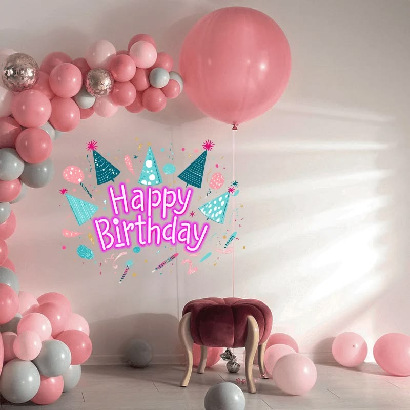 How to Create a Memorable Birthday Party With Personalized Neon Decorations