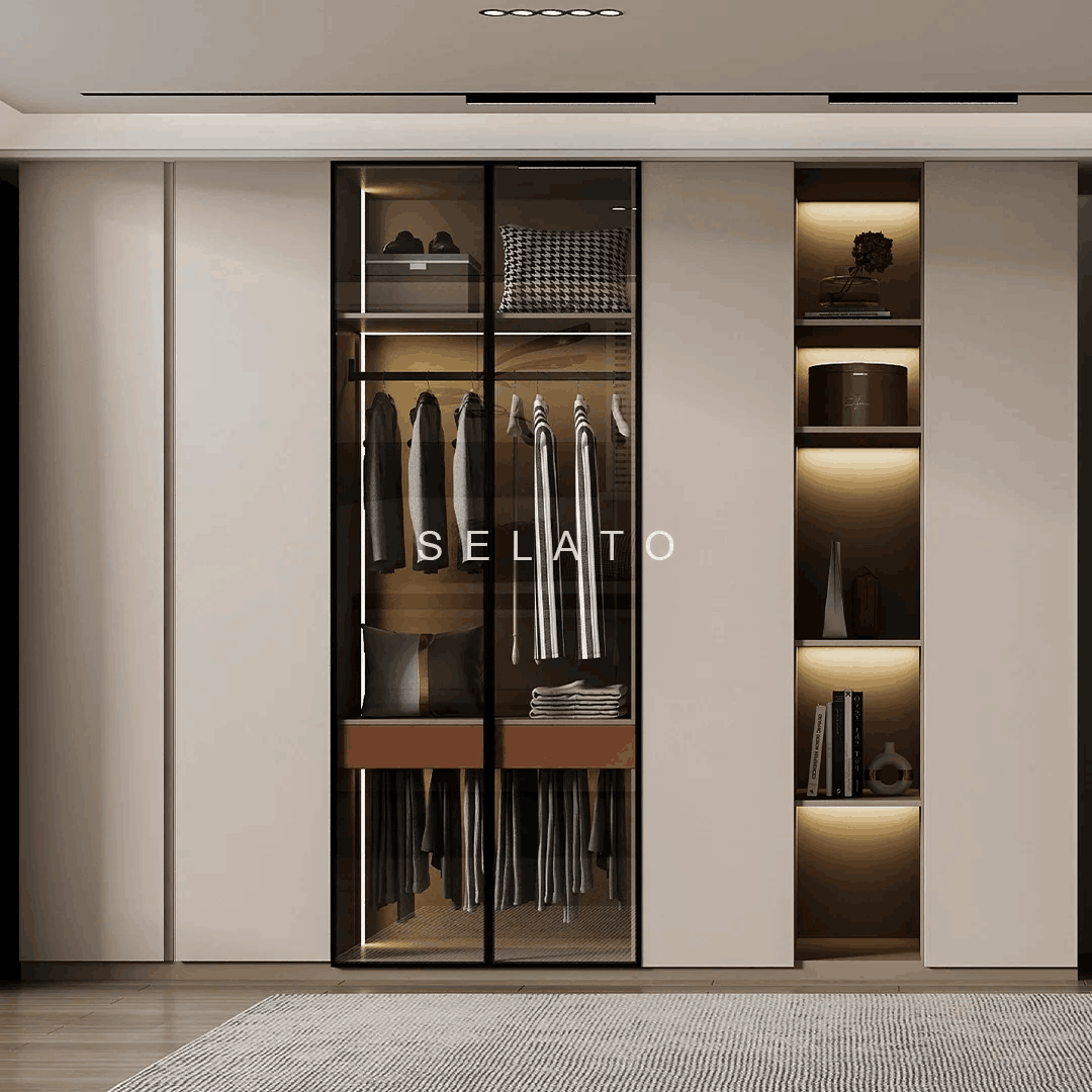 Open Door Wardrobe for Bedroom: A Timeless Choice for Organized and Elegant Living