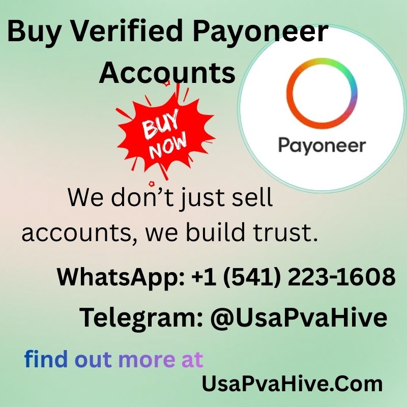 Where to Buy Verified Payoneer Accounts Safely in 2026