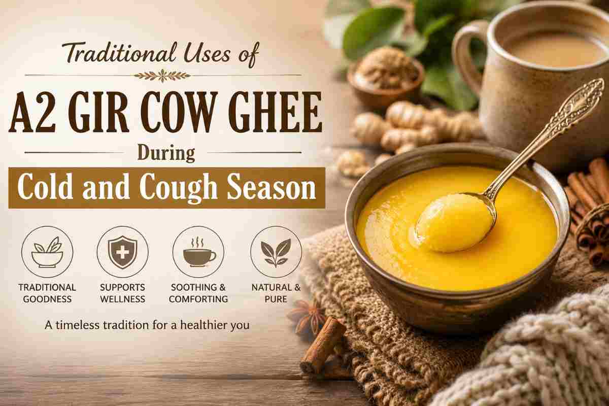 Traditional Uses of A2 Gir Cow Ghee During Cold and Cough Season