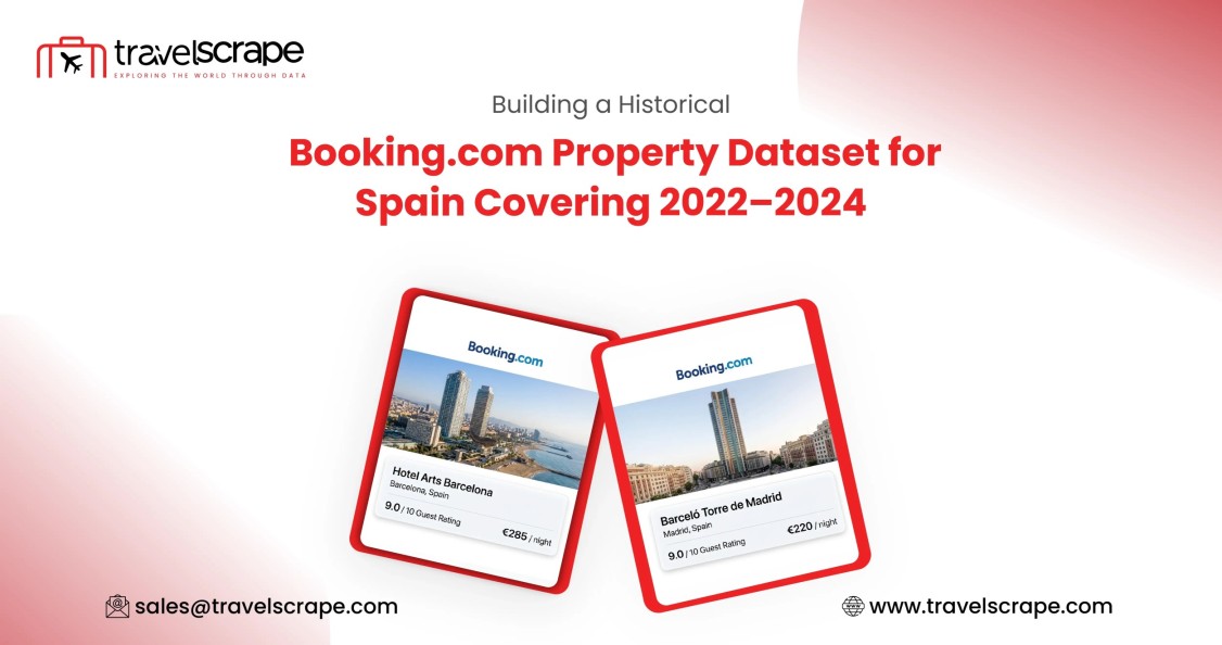 Building a Historical Booking.com Property Dataset for Spain