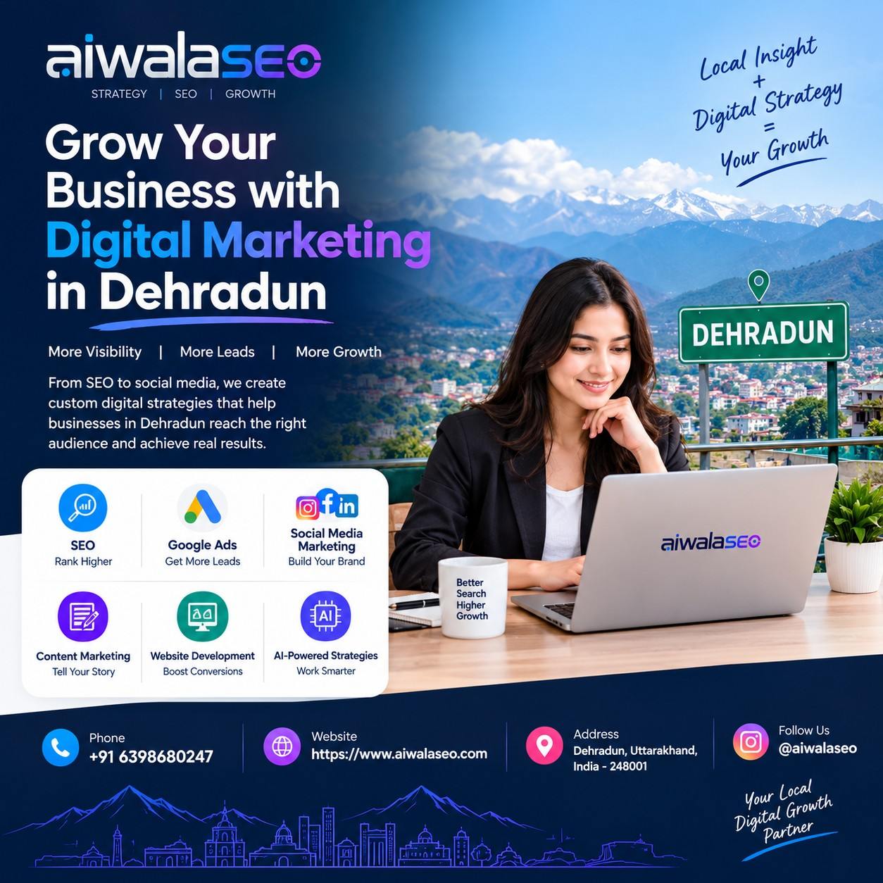 Grow Your Business with Digital Marketing in Dehradun