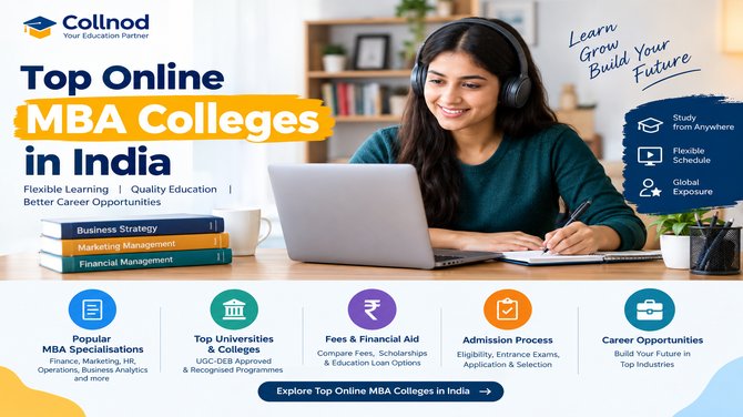 Online MBA Colleges in India: Courses, Fees, Admission & Career Opportunities