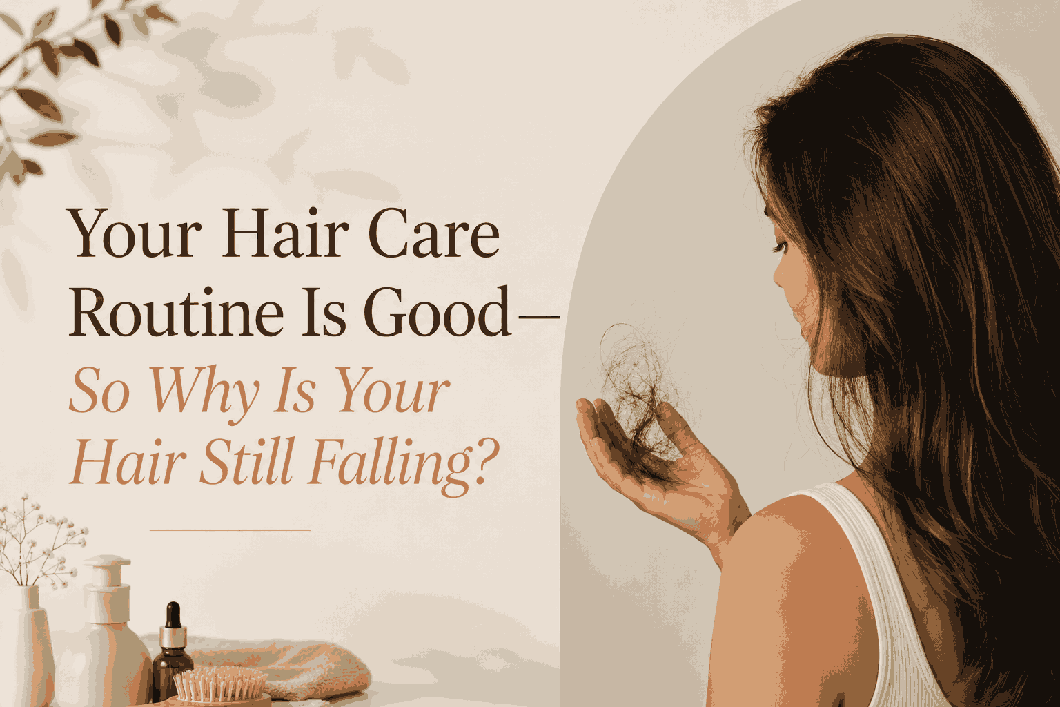 Your Hair Care Routine Is Good—So Why Is Your Hair Still Falling?