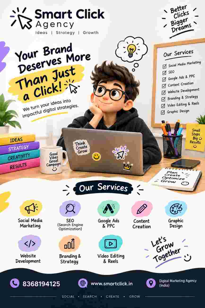 Want to Grow Fast? Then Just Click Smart