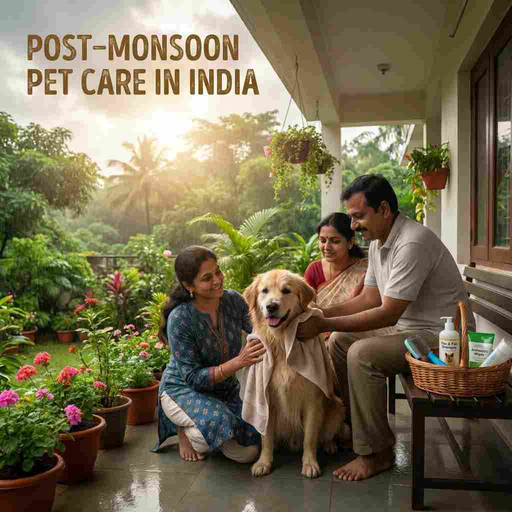 Post-Monsoon Pet Care in India: Five Things to Do Before October Ends