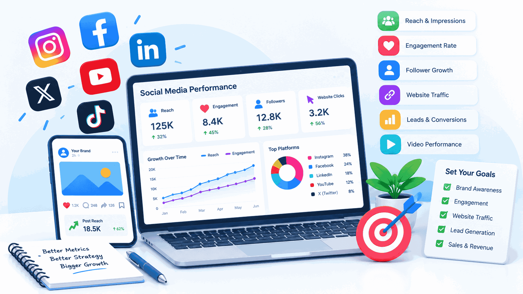 SMO Metrics: How to Measure Social Media Optimization Success