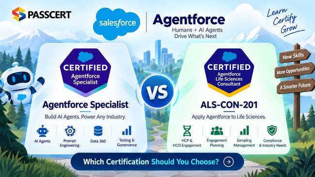 Salesforce Agentforce Specialist vs Als-Con-201: Which Certification Should You Choose?