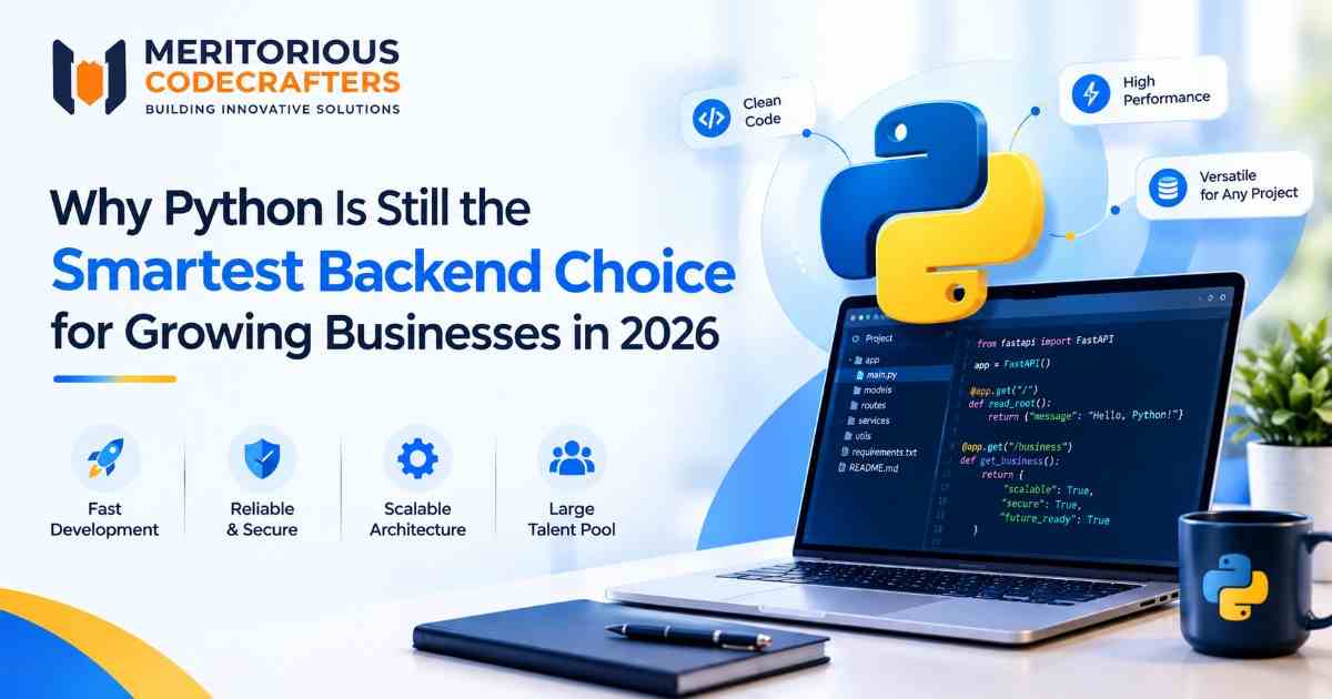 Why Python Is Still the Smartest Backend Choice for Growing Businesses in 2026