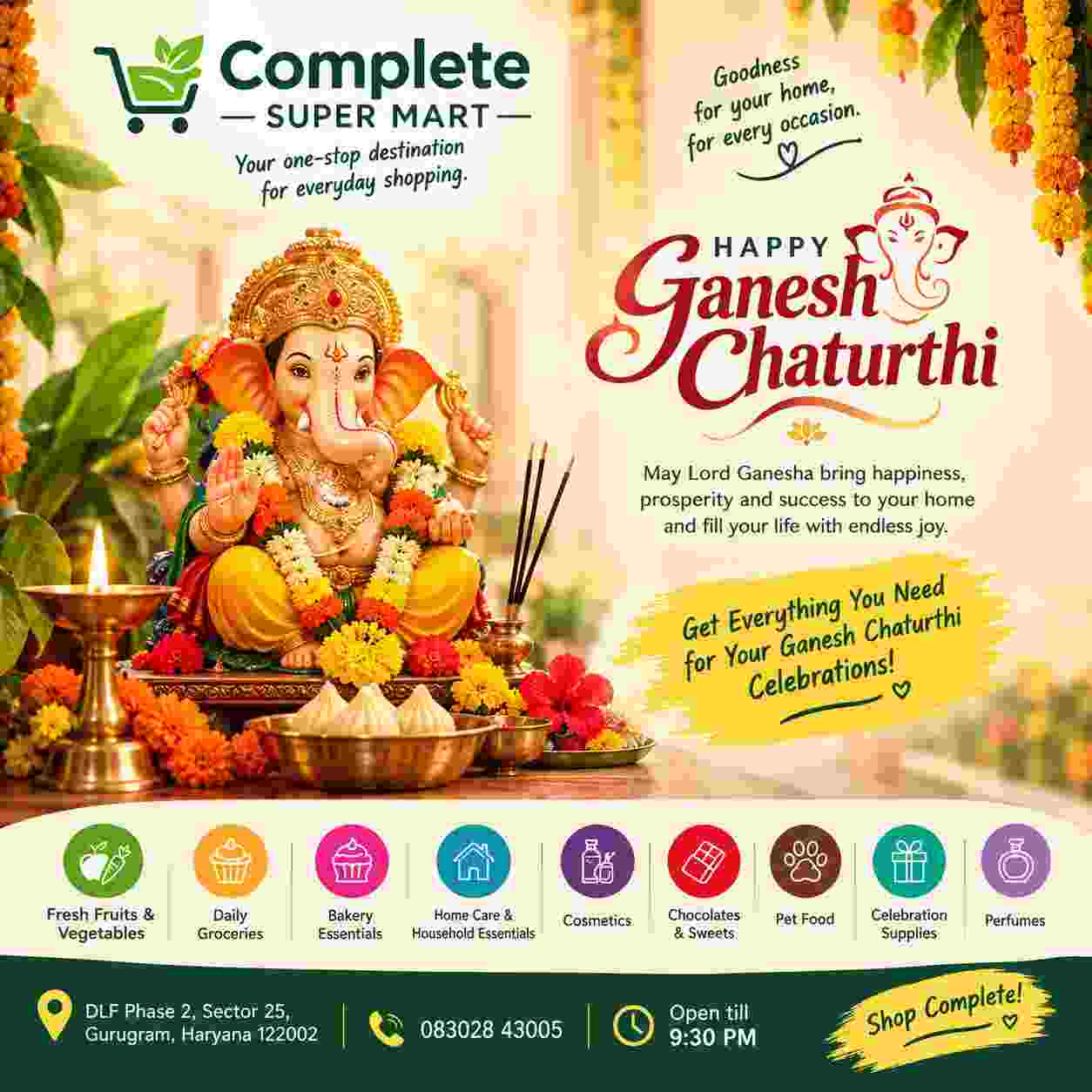Ganesh Chaturthi: Celebrate the Festival of Lord Ganesha with Joy, Devotion & Togetherness