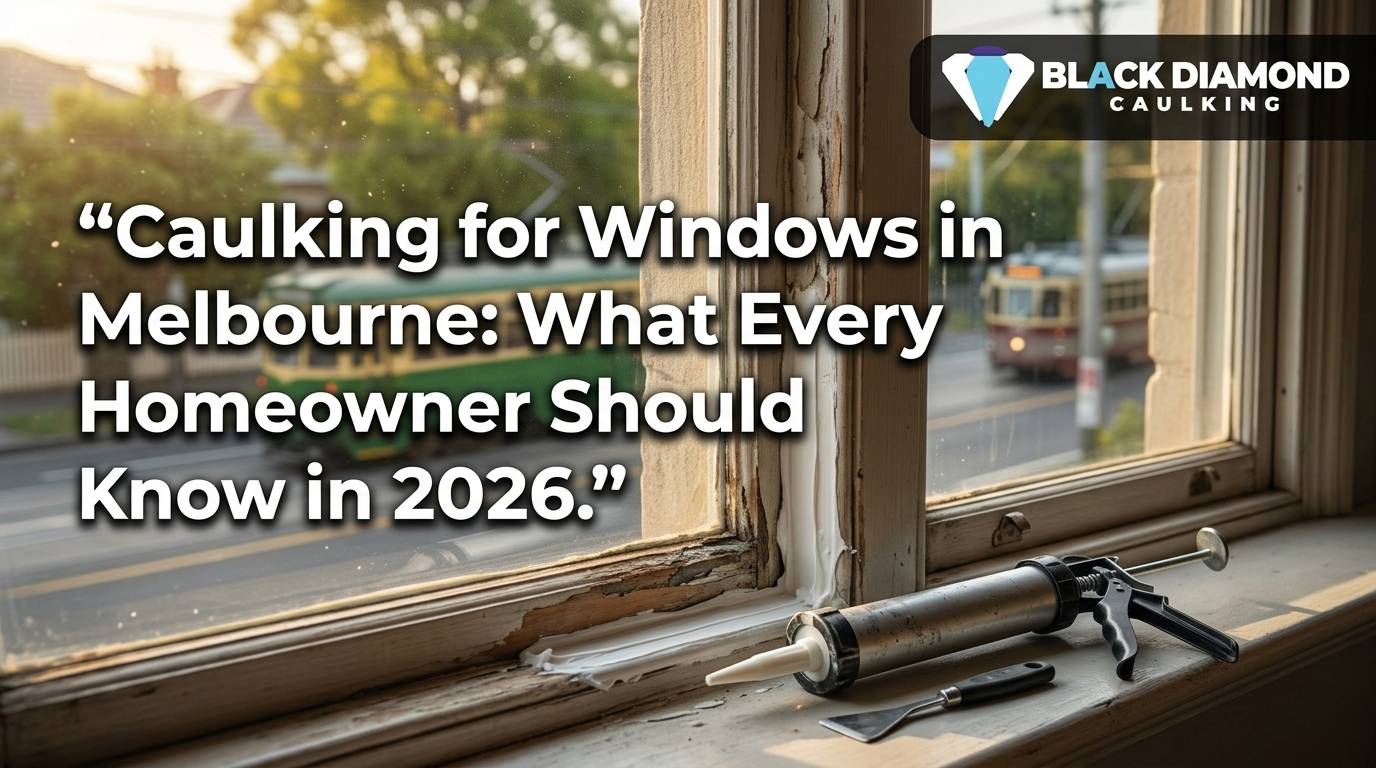 Caulking for Windows in Melbourne: What Every Homeowner Should Know in 2026