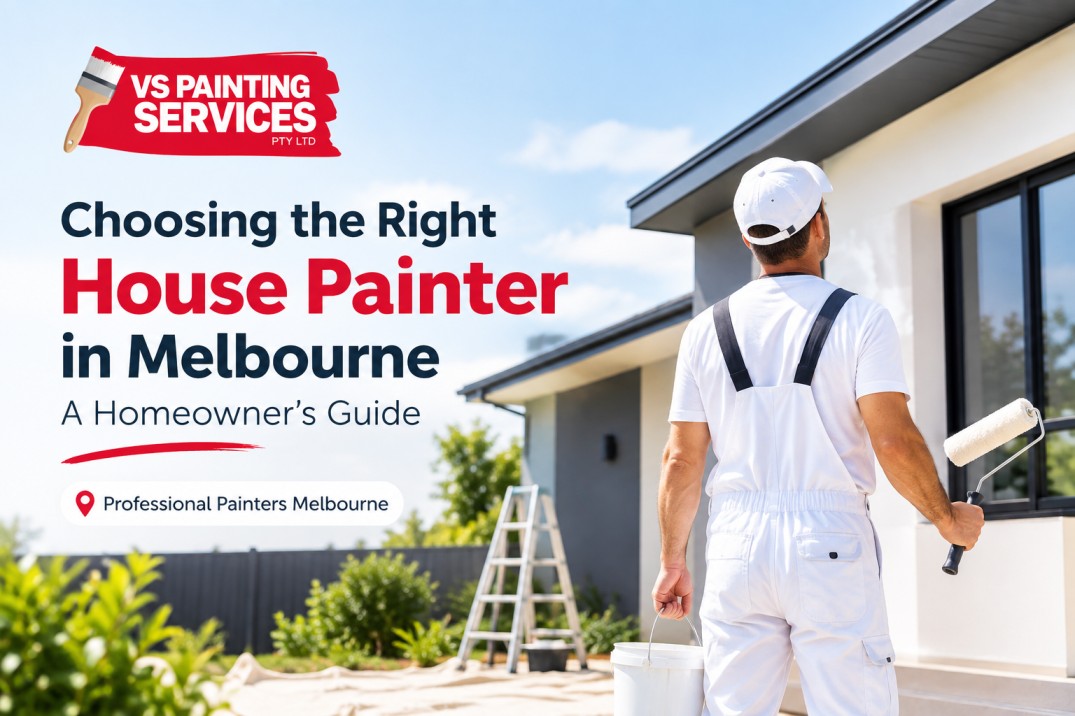 Choosing the Right House Painter in Melbourne: A Homeowner’s Guide
