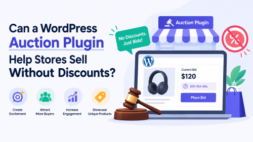 Can a WordPress Auction Plugin Help Stores Sell Without Discounts?