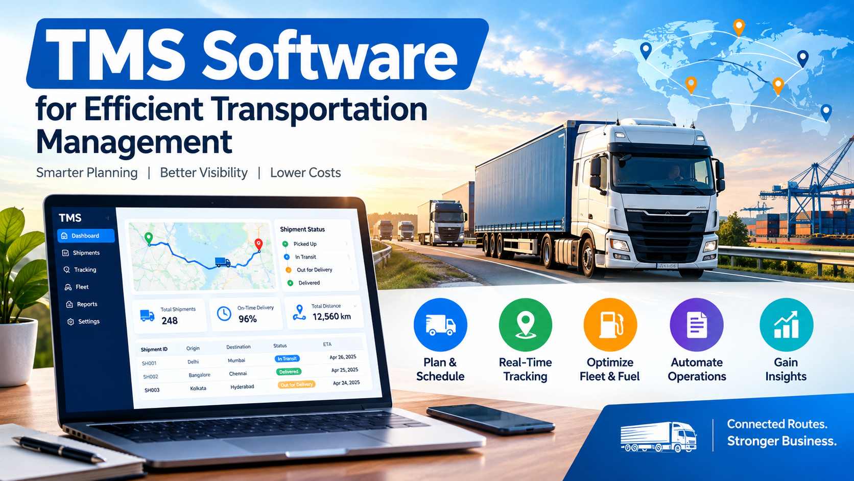 TMS Software for Efficient Transportation Management