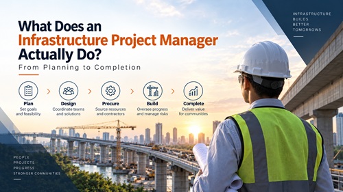 What Does an Infrastructure Project Manager Actually Do From Planning to Completion?