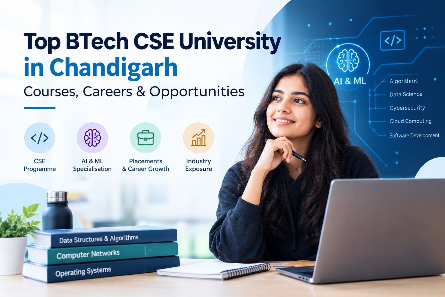 Top BTech CSE University in Chandigarh – Courses, Careers & Opportunities