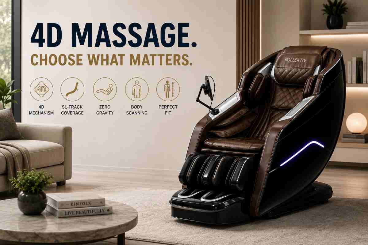 Three 4D Massage Chair Buyers, Three Different Priorities
