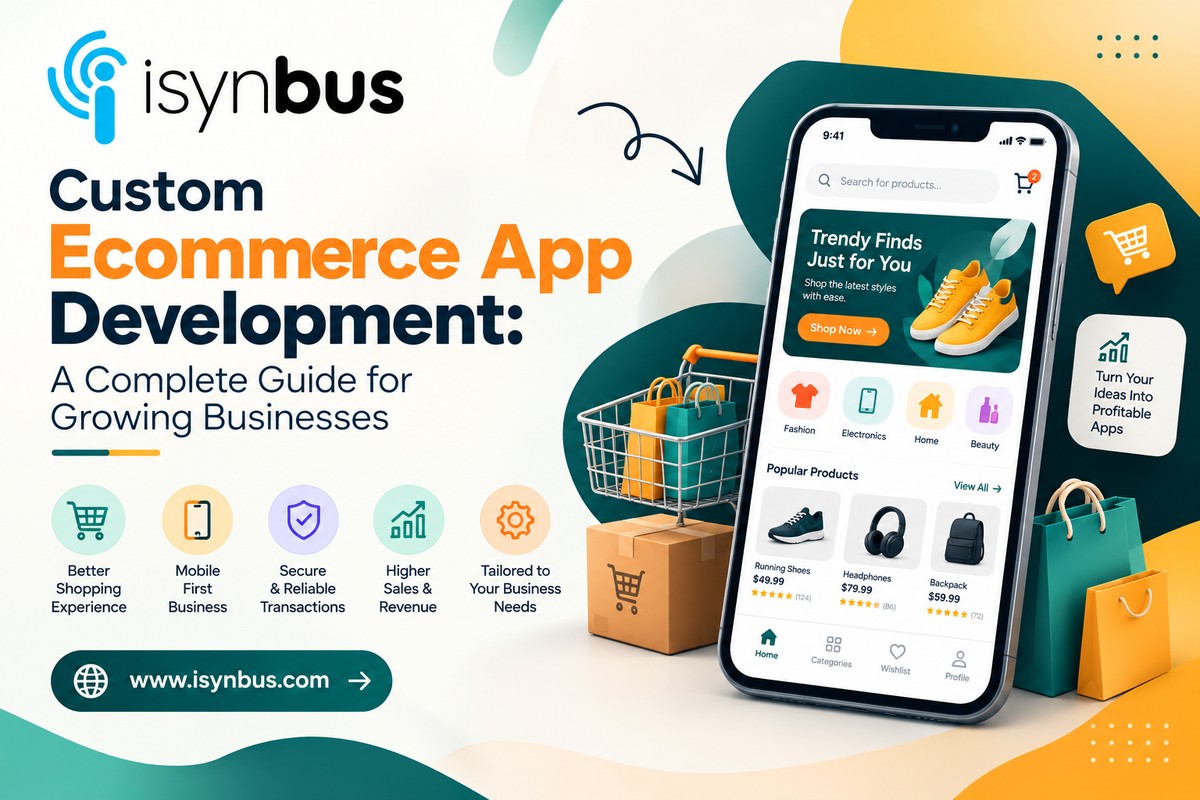 Custom Ecommerce App Development: A Complete Guide for Growing Businesses