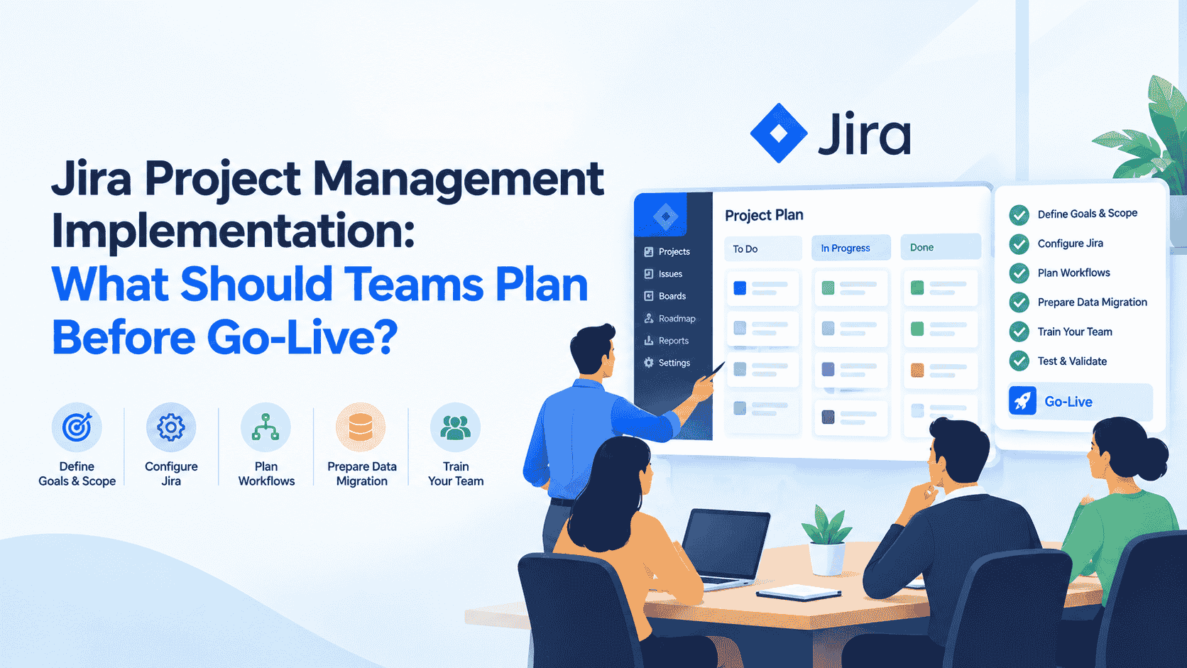 Jira Project Management Implementation: What Should Teams Plan Before Go-Live?