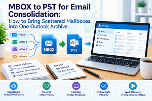 MBOX to PST for Email Consolidation: How to Bring Scattered Mailboxes into One Outlook Archive