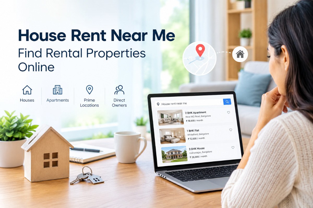 Looking for a House Rent Near You? Discover Rental Properties with RentNearby.in