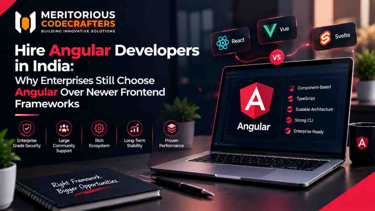 Hire Angular Developers in India: Why Enterprises Still Choose Angular Over Newer Frontend Frameworks