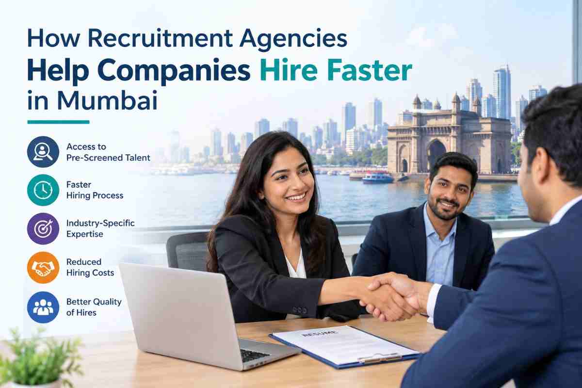 How Recruitment Agencies Help Companies Hire Faster in Mumbai