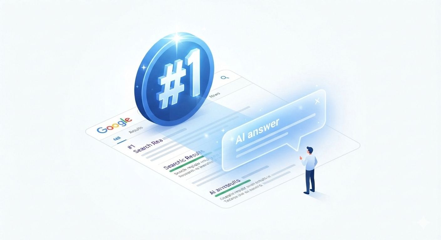 Your Website Can Rank #1 and Still Be Completely Invisible