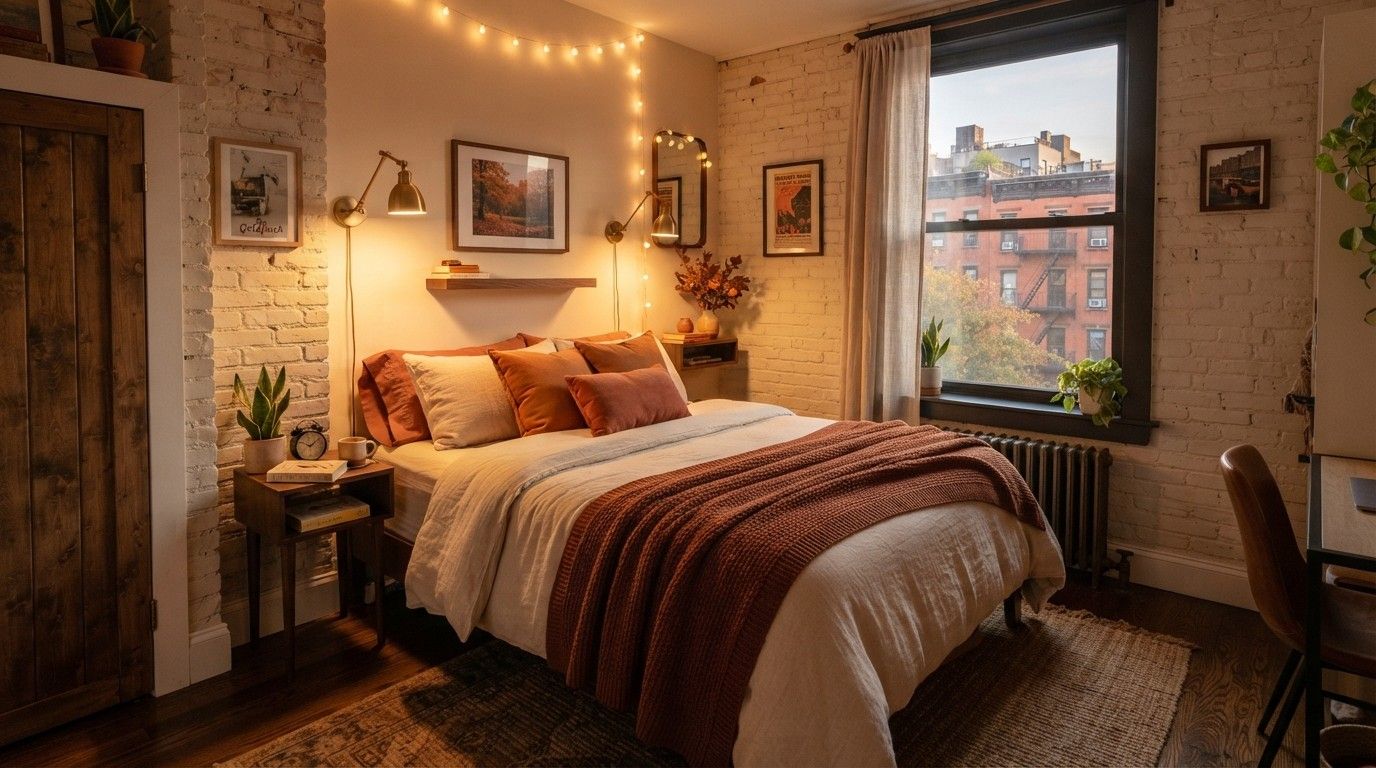 Before and After: A Complete Brown Bedding Color Combinations Transformation