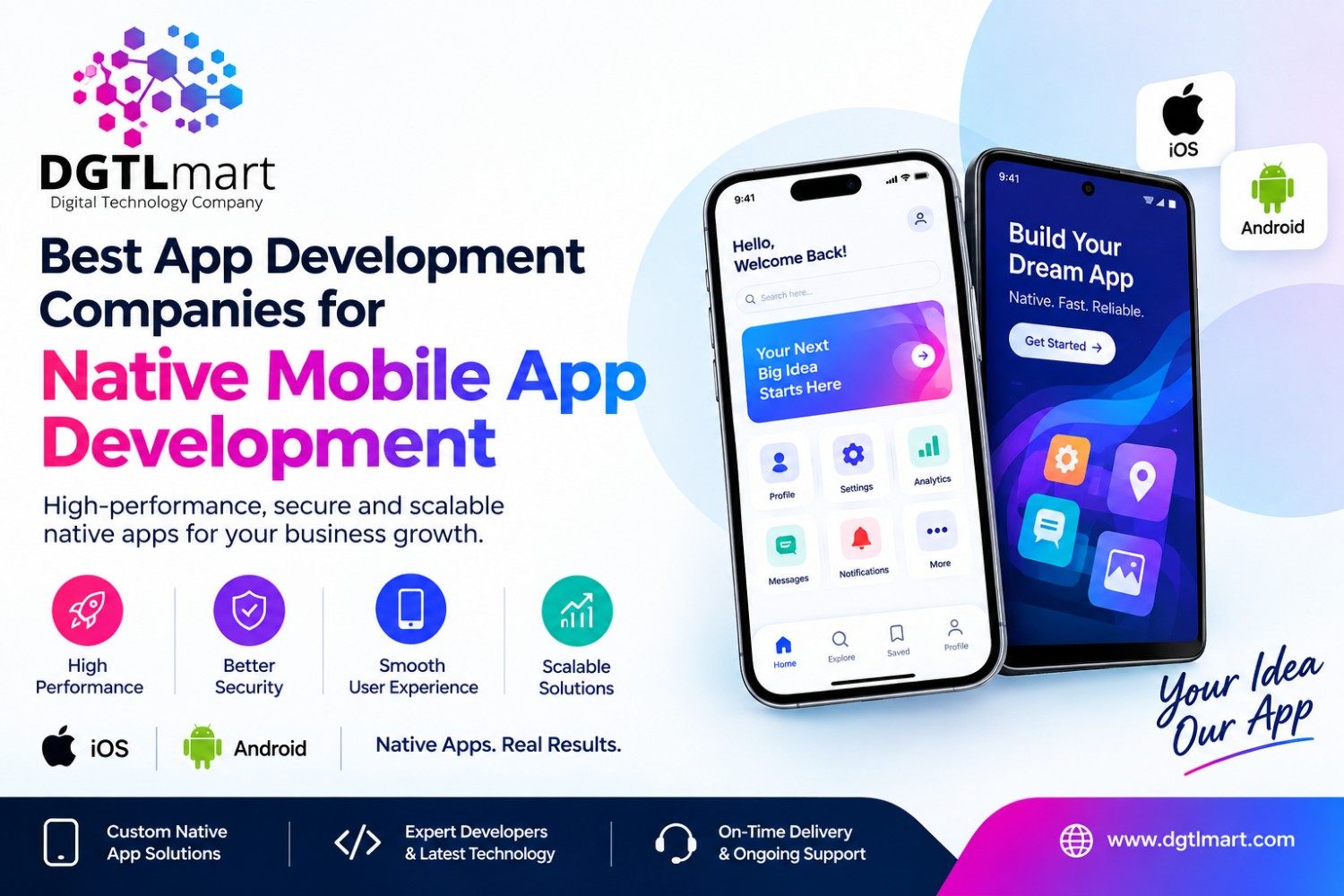 Best App Development Companies for Native Mobile App Development