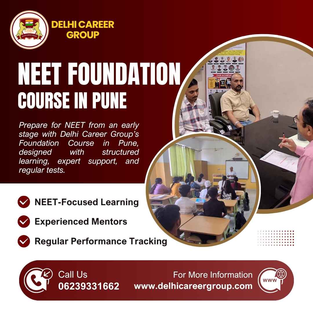 How Does a NEET Foundation Course in Pune Help Students Prepare for NEET?