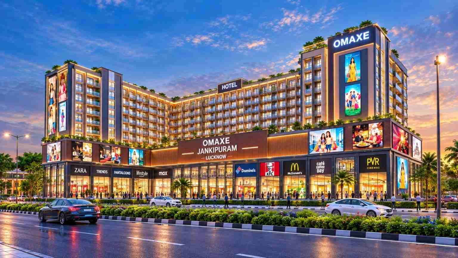  Omaxe Centre Point Jankipuram Lucknow | Commercial Shops Near Airport