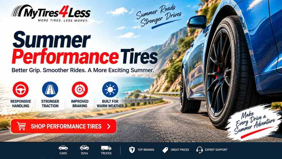 Summer Performance Tires: Everything You Need to Know for Warm Weather Driving