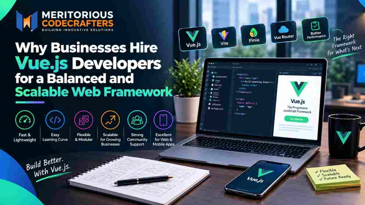 Why Businesses Hire Vue.js Developers for a Balanced and Scalable Web Framework