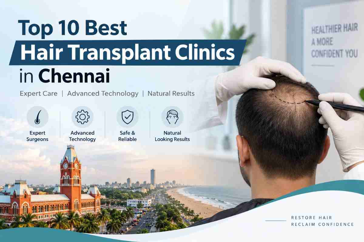 Top 10 Best Hair Transplant Clinics in Chennai