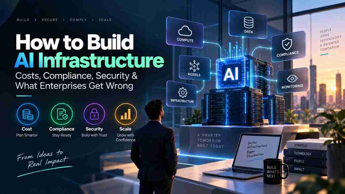 How to Build AI Infrastructure: Costs, Compliance, Security & What Enterprises Get Wrong