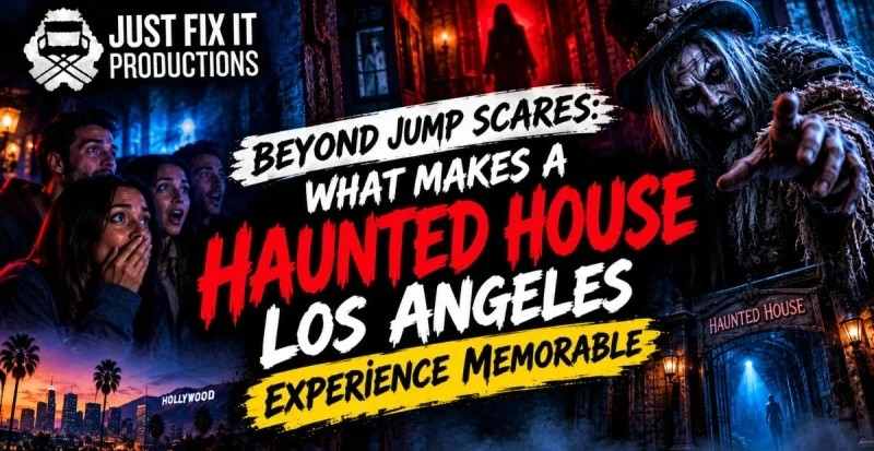 Beyond Jump Scares: What Makes a Haunted House Los Angeles Experience Memorable