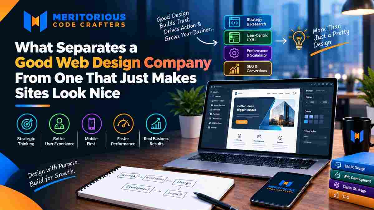 What Separates a Good Web Design Company From One That Just Makes Sites Look Nice