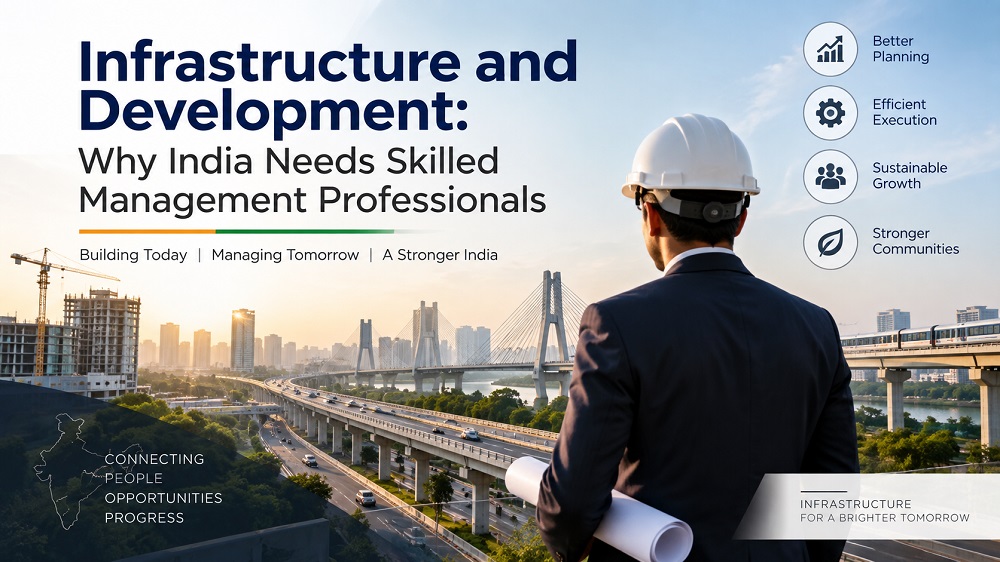 Infrastructure and Development: Why India Needs Skilled Management Professionals