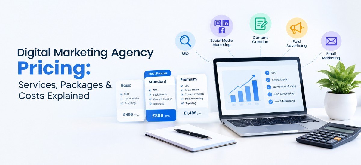 Digital Marketing Agency Pricing: Services, Packages & Costs Explained