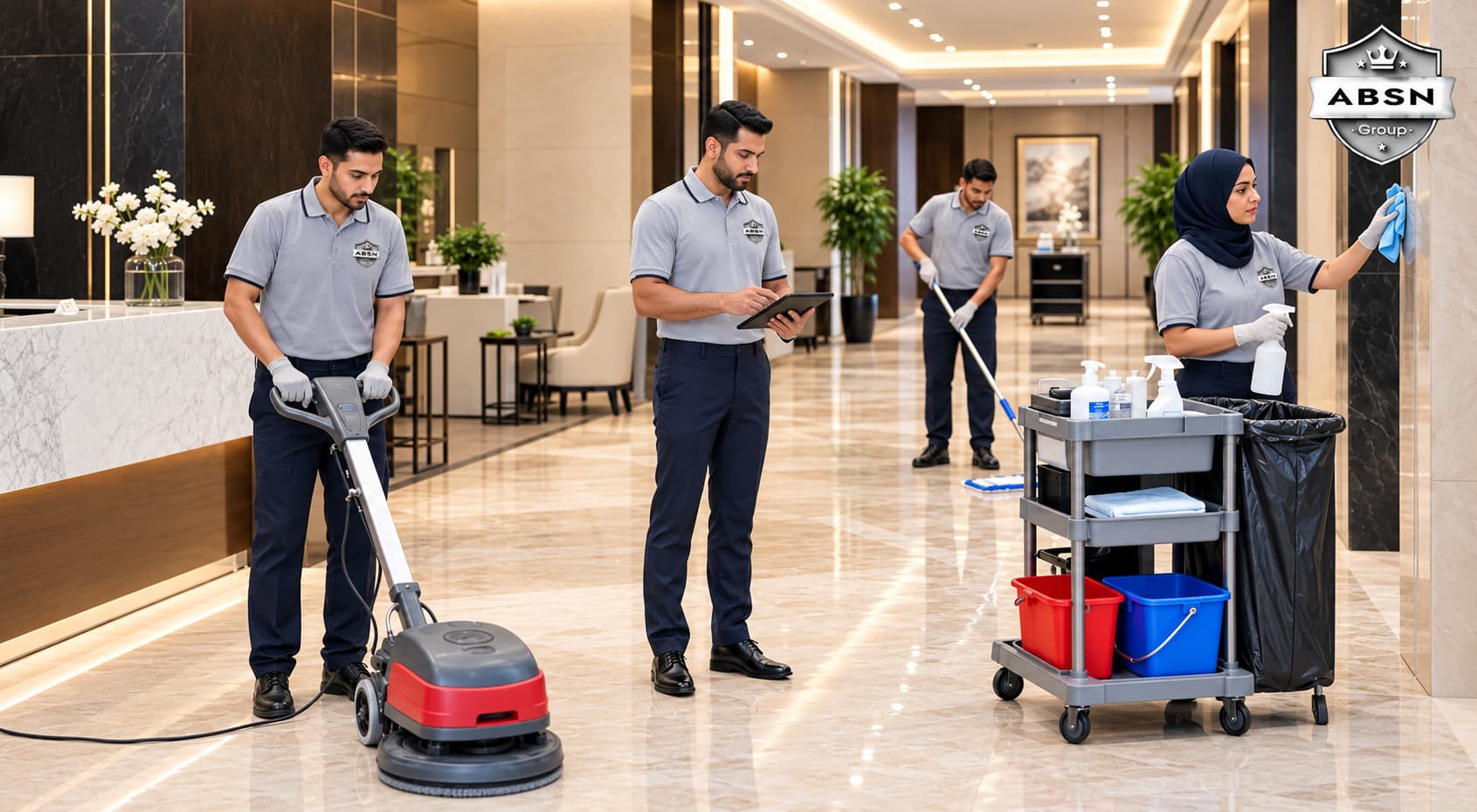 How to Choose Reliable Housekeeping Staff Services in Noida for Your Business?