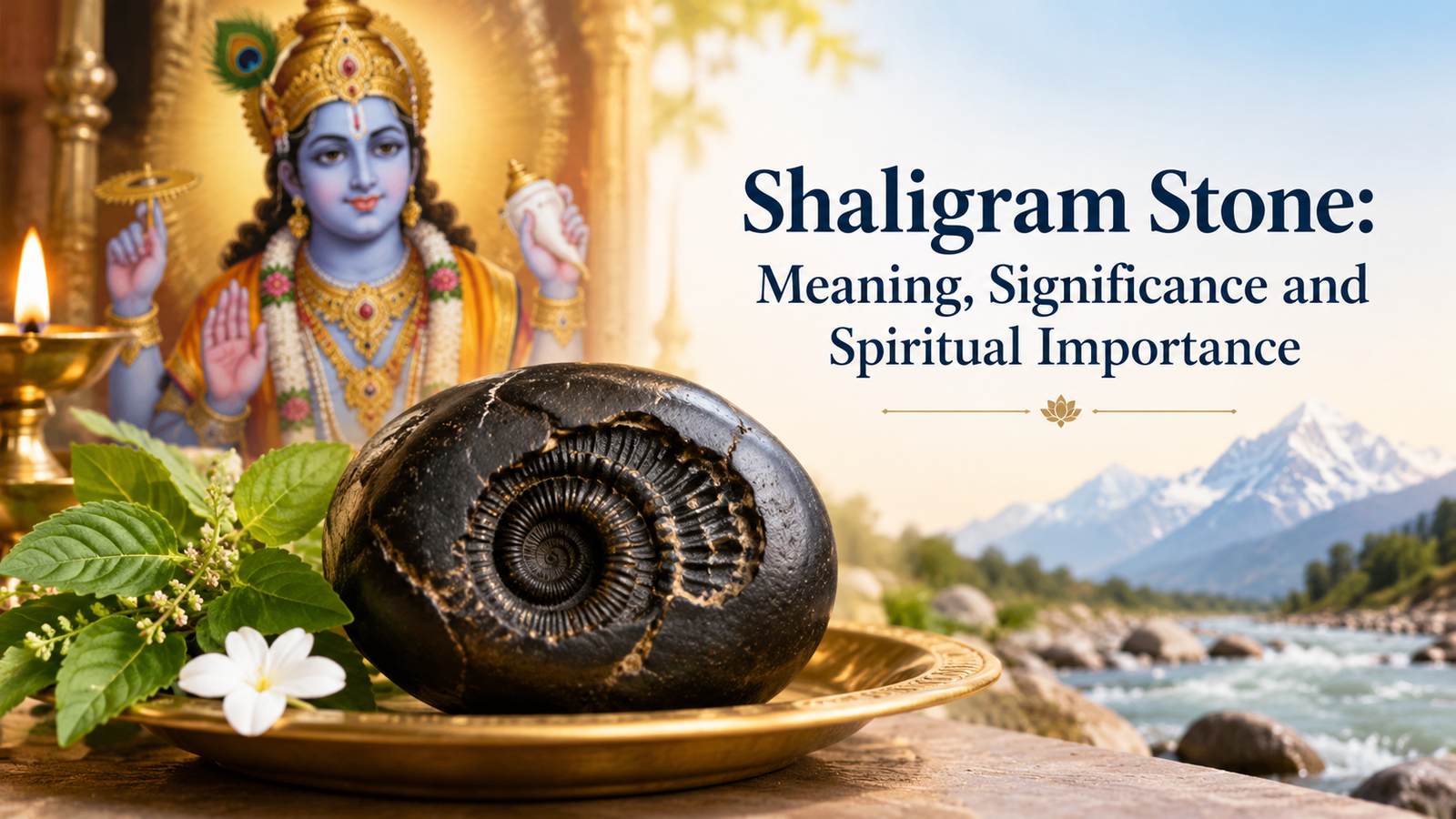 Shaligram Stone: Meaning, Significance and Spiritual Importance